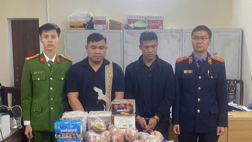 Đường dây pháo lậu tại nhiều tỉnh, thành bị triệt phá